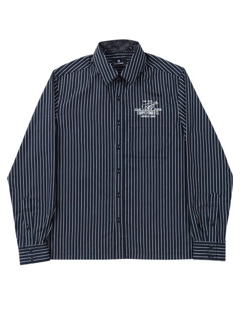 STRIPE SHIRTS L/S -CHOPPED FINGER-