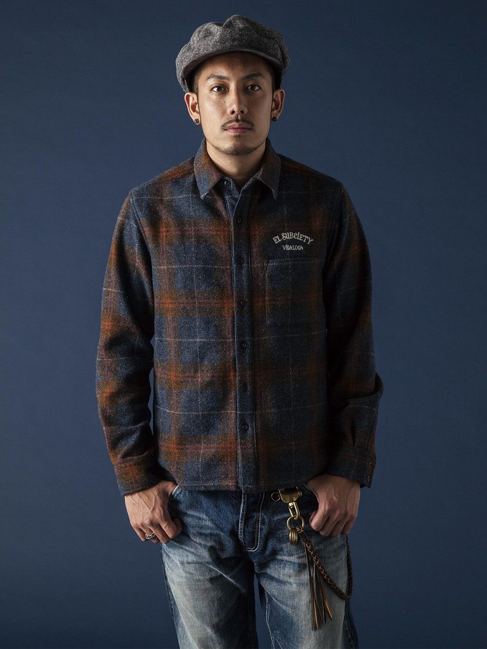 WOOL SHIRTS L/S -VIDALOCA-