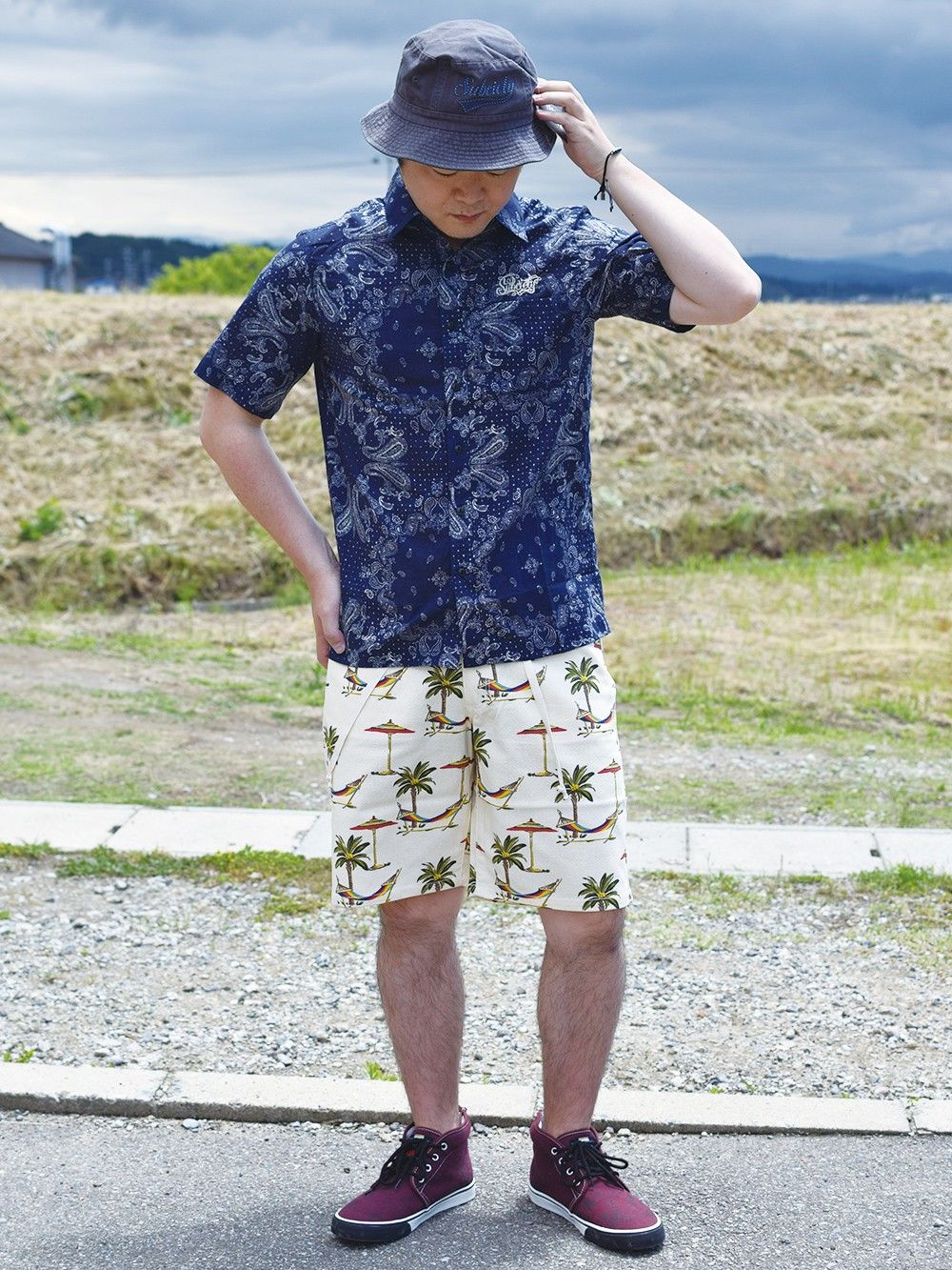 PAISLEY SHIRT S/S