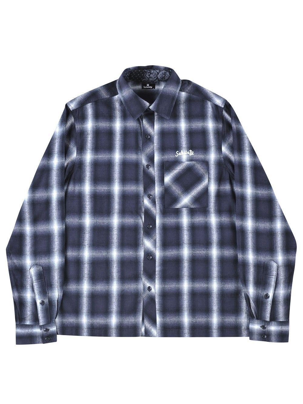 CHECK SHIRT L/S -Conductor-