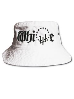 -WHITE- BucketHat