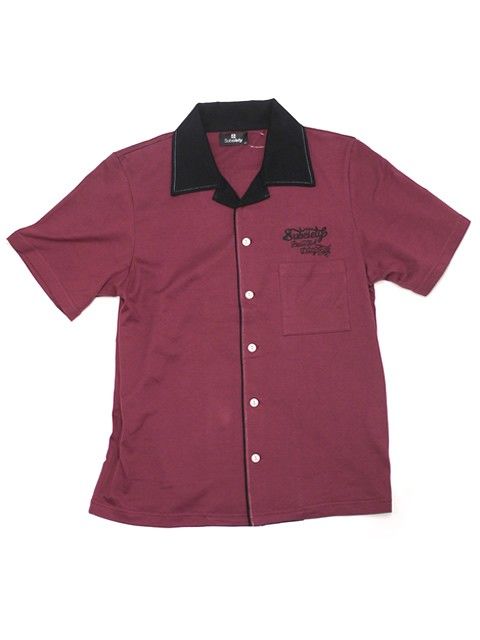BOWLING SHIRT S/S -Fair face,foul heart-