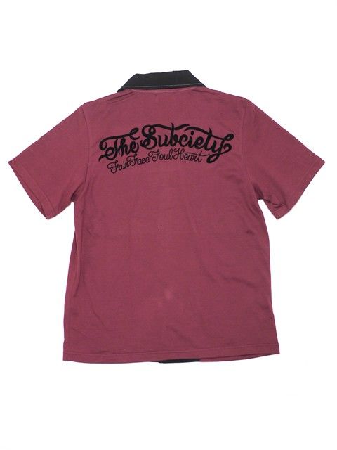 BOWLING SHIRT S/S -Fair face,foul heart-