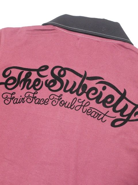 BOWLING SHIRT S/S -Fair face,foul heart-