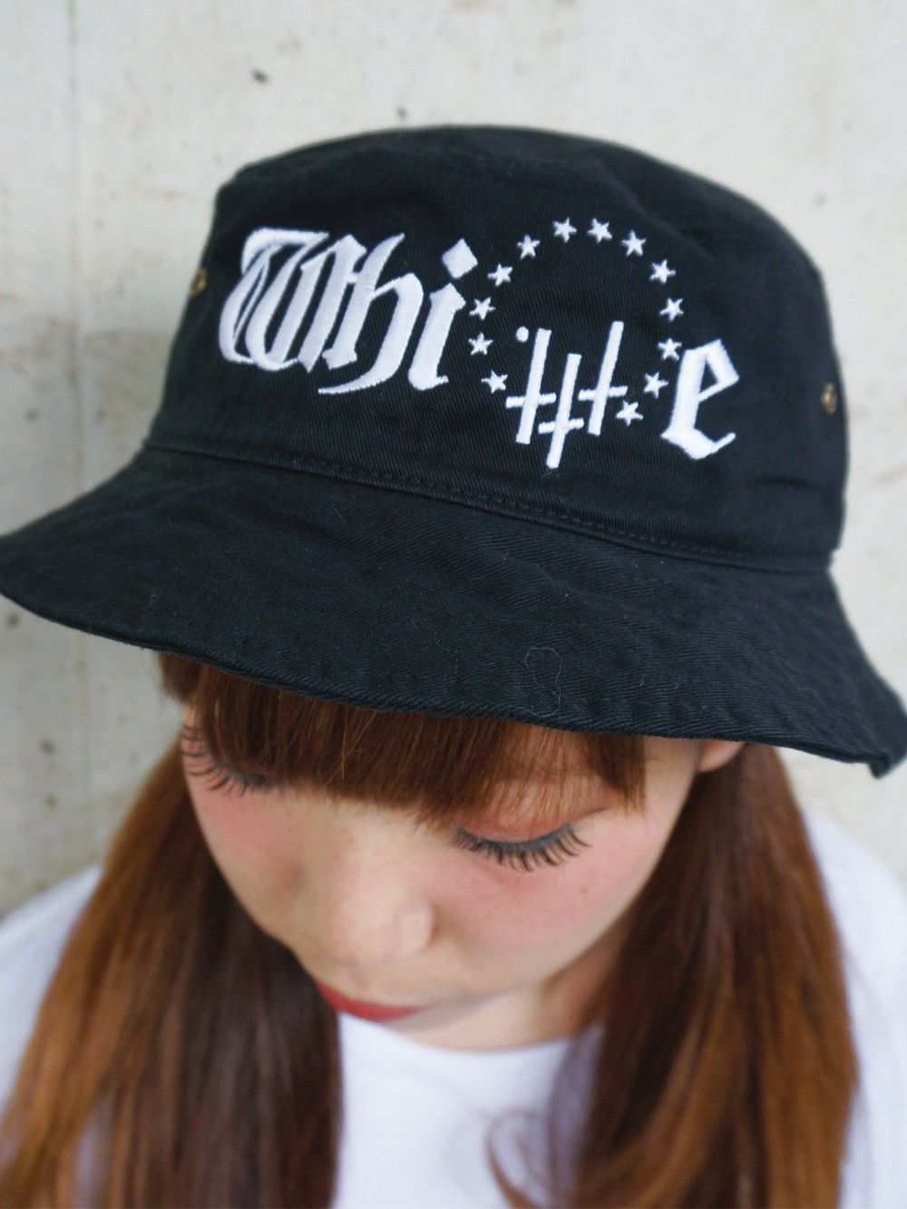 -WHITE- BucketHat