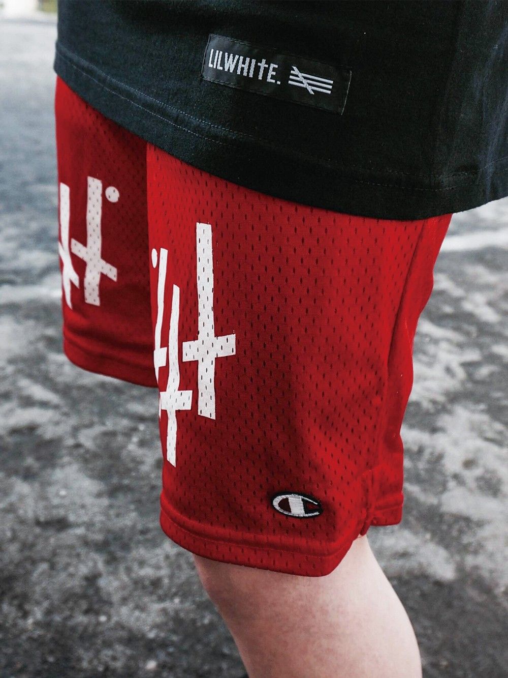 -REVERSECROSS- MeshShorts