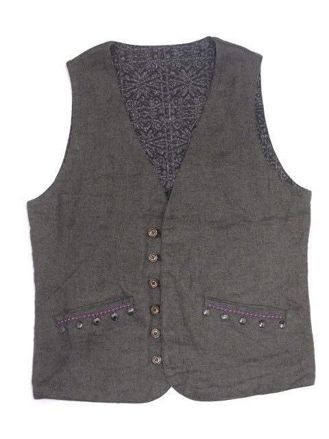 linen vest