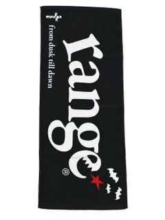 range cross&bat towel