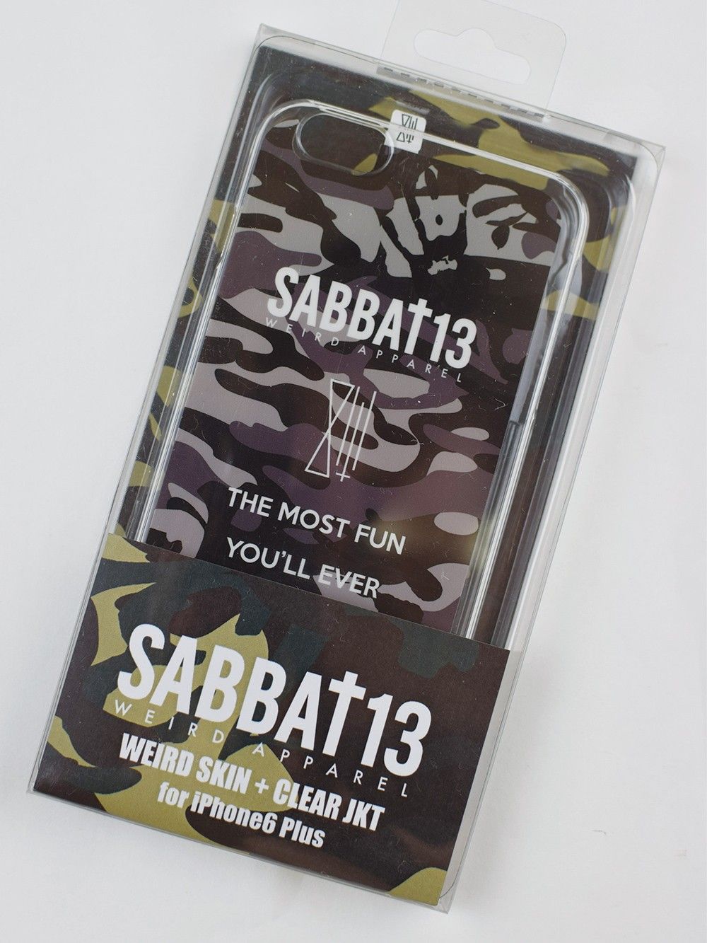 WEIRD CAMO iPhone SKIN+JKT