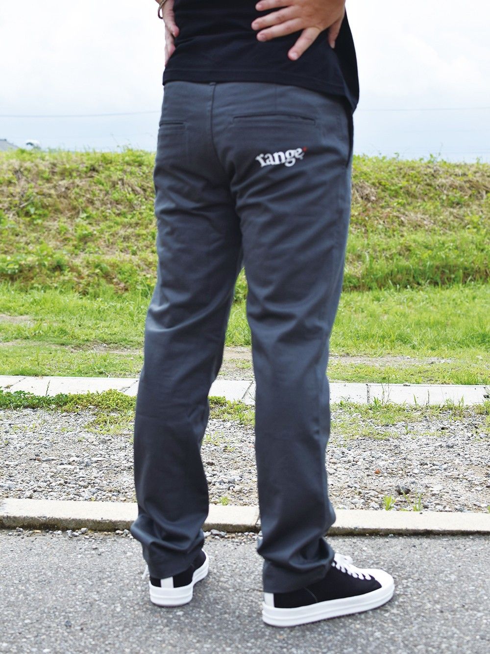 range slim fit stretch chino pants