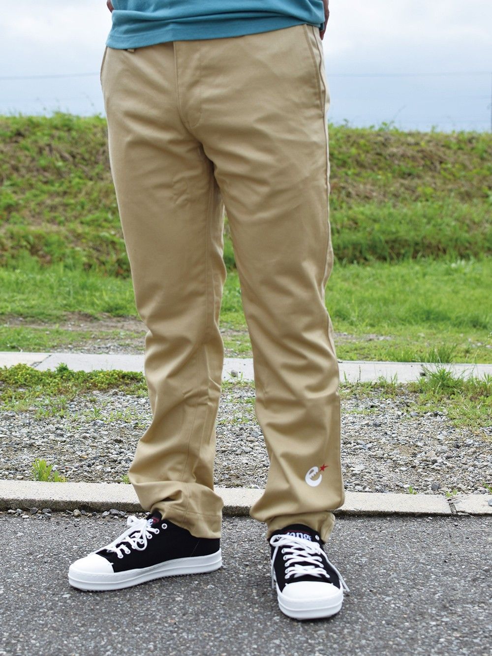 range slim fit stretch chino pants