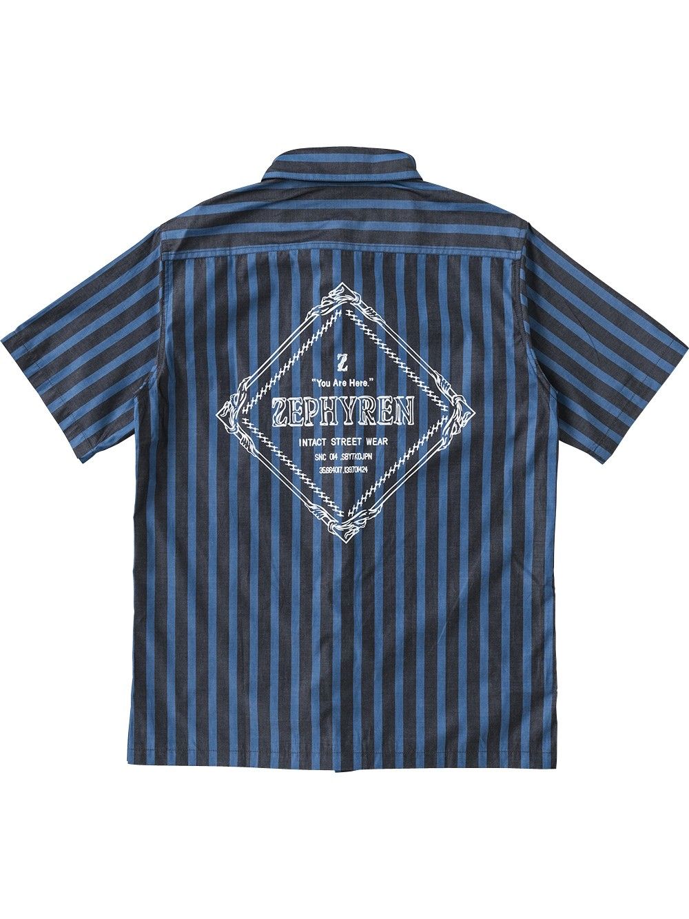 BLOCK STRIPE SHIRT S/S -Charmed SQ tone-