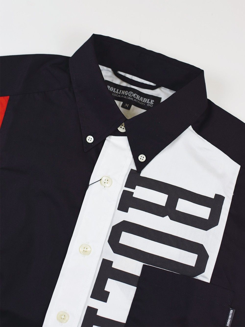 TWO COLOR BIG SHIRT