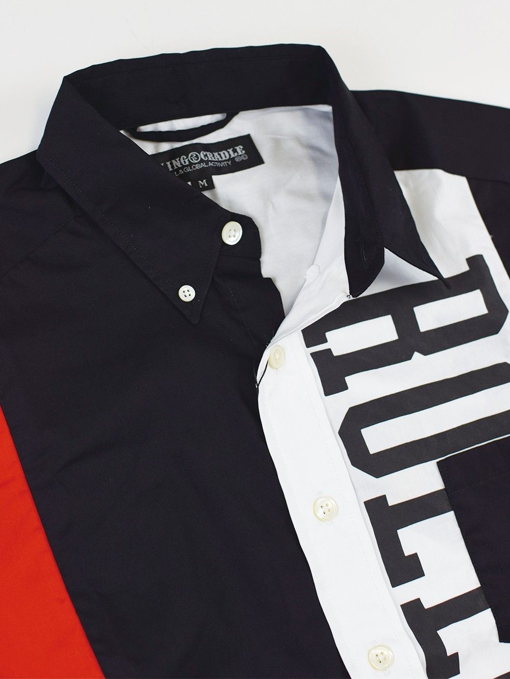 TWO COLOR BIG SHIRT