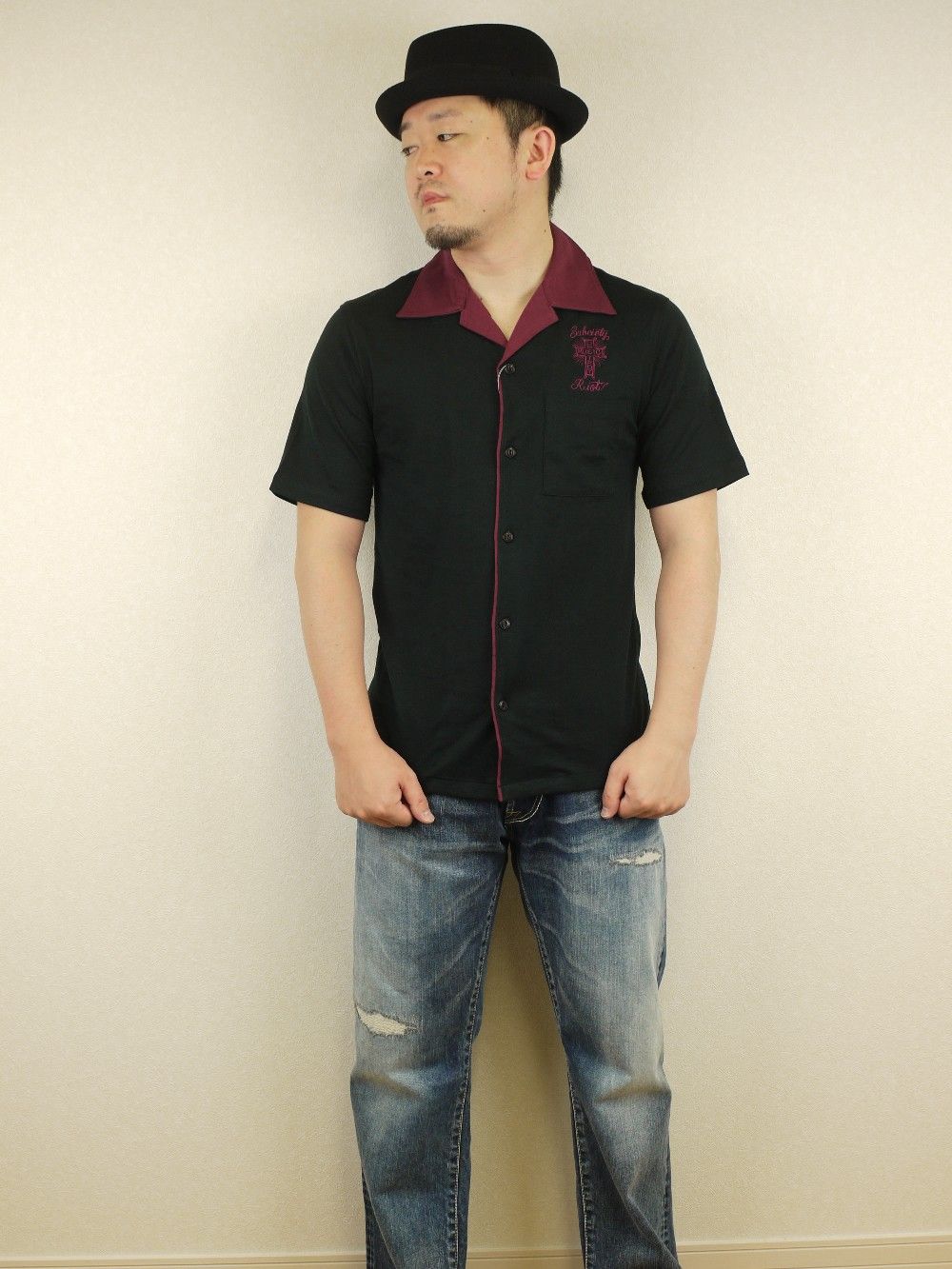 BOWRING SHIRT S/S  -MUSIC DESTROY-
