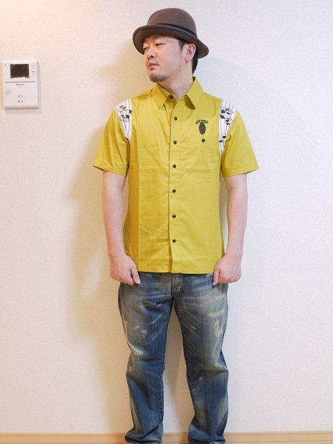 WORK SHIRT S/S -Empty dream-