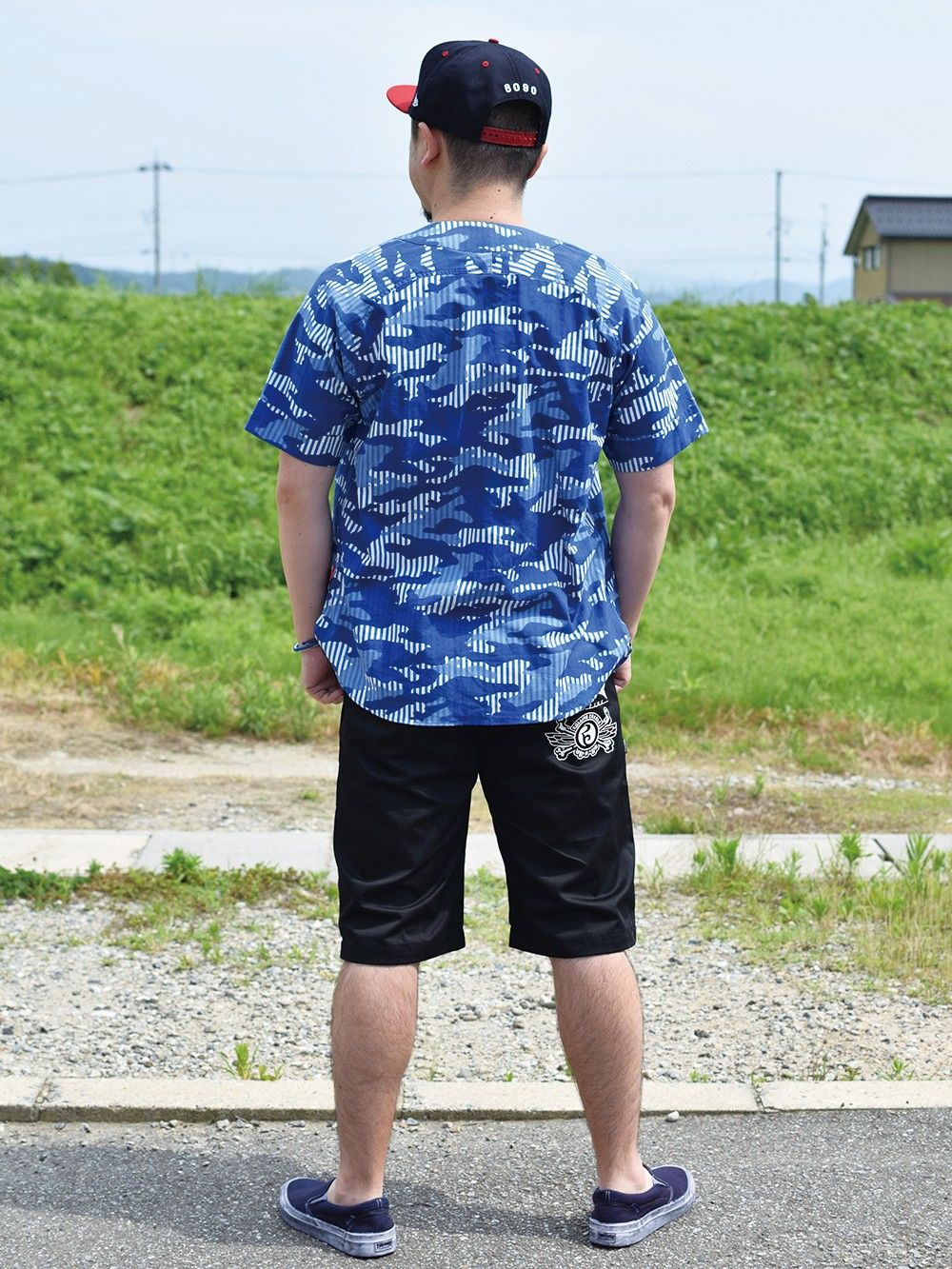 STRIPE CAMO BB-SHIRT