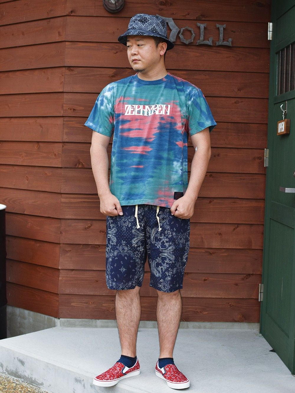 TIE DYE TEE -VISIONARY-