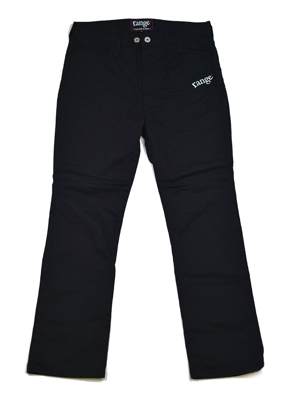 range tapered denim pant