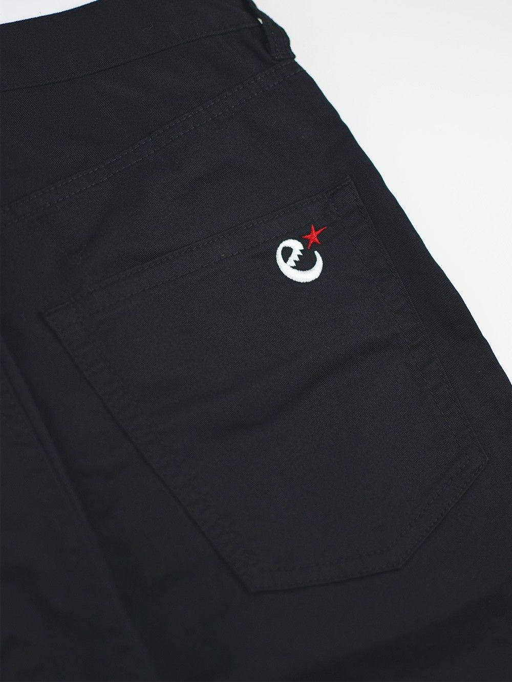 range tapered denim pant
