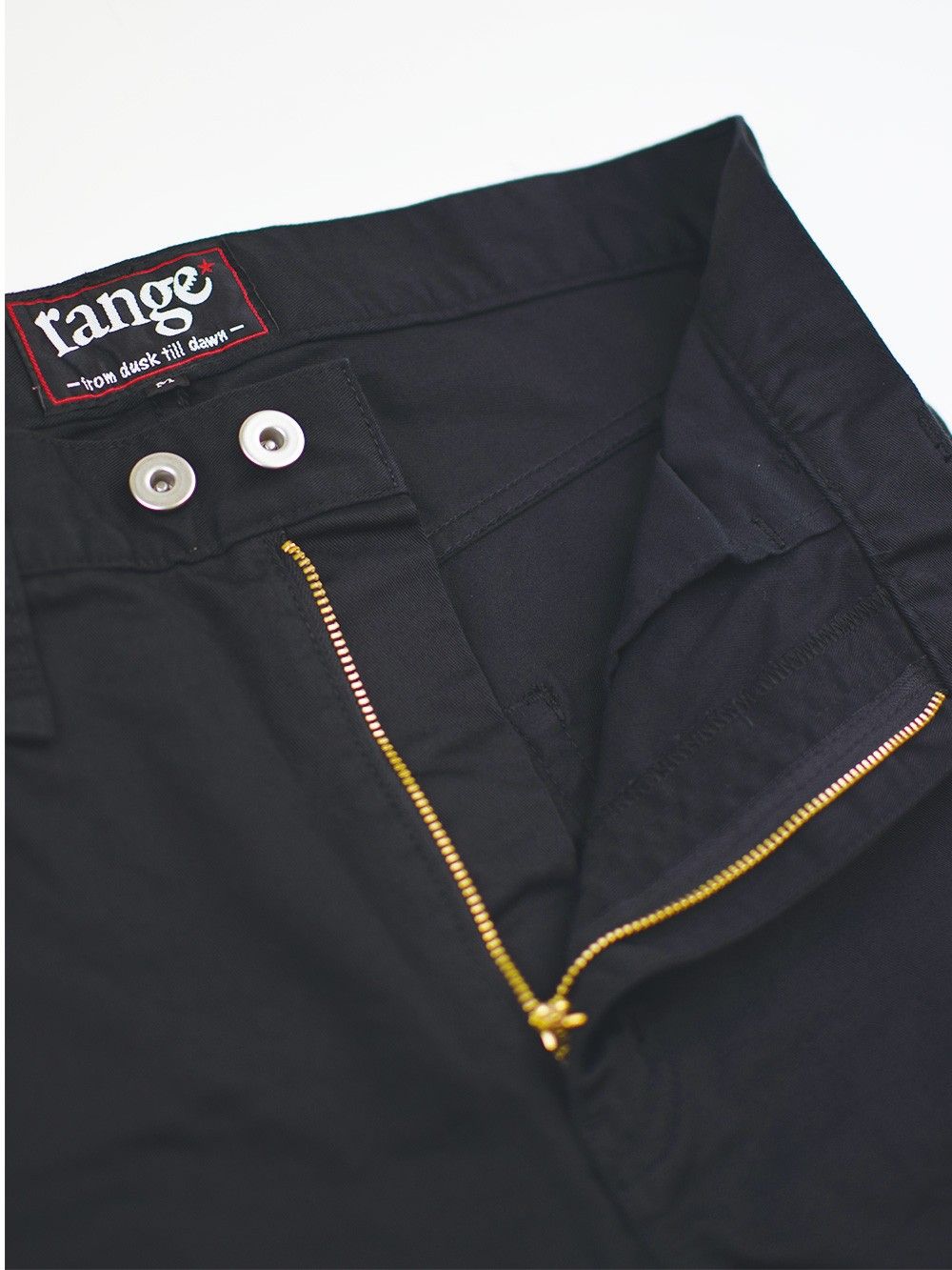 range tapered denim pant