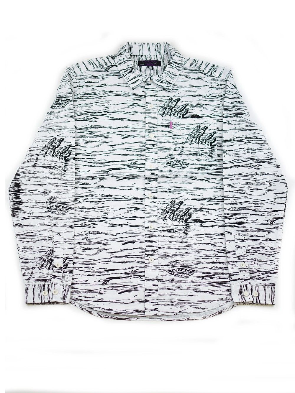 Lamour Entombed Long Sleeve Button-Up