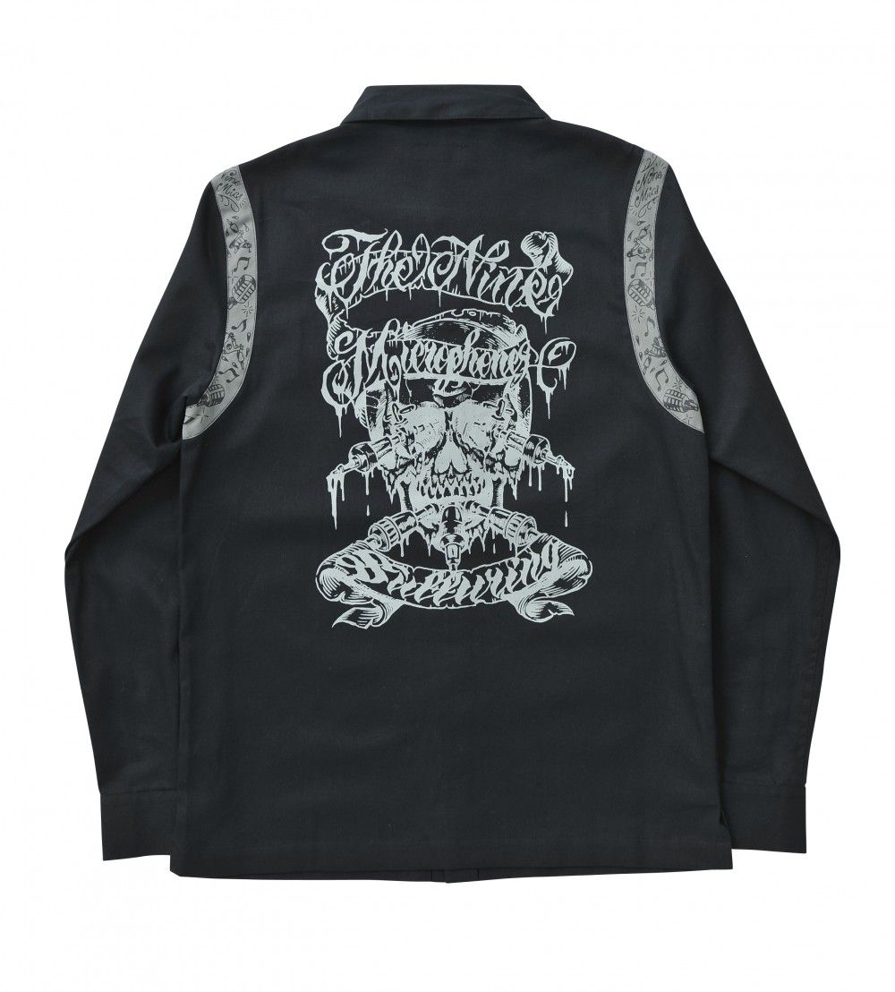 WORK SHIRT L/S -MAD SKULL-