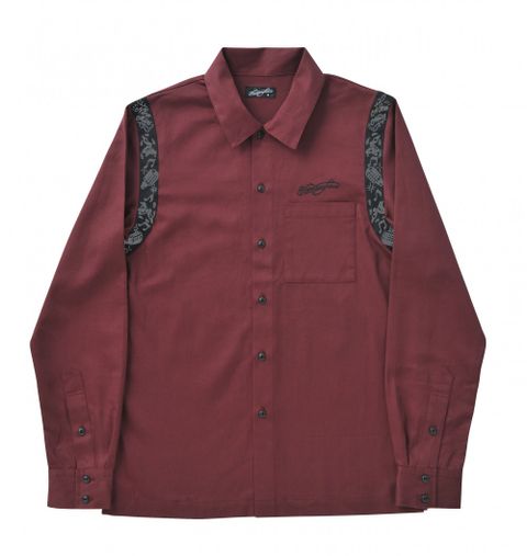 WORK SHIRT L/S -MAD SKULL-