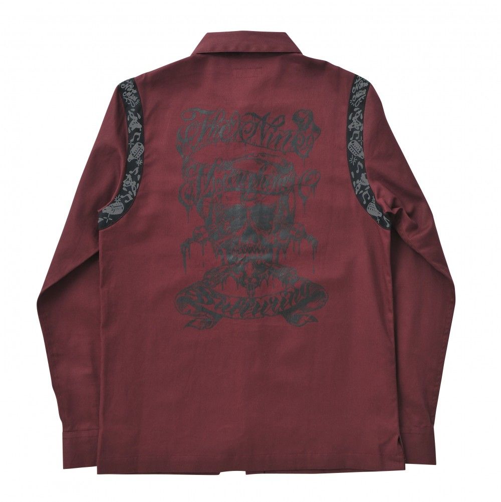 WORK SHIRT L/S -MAD SKULL-