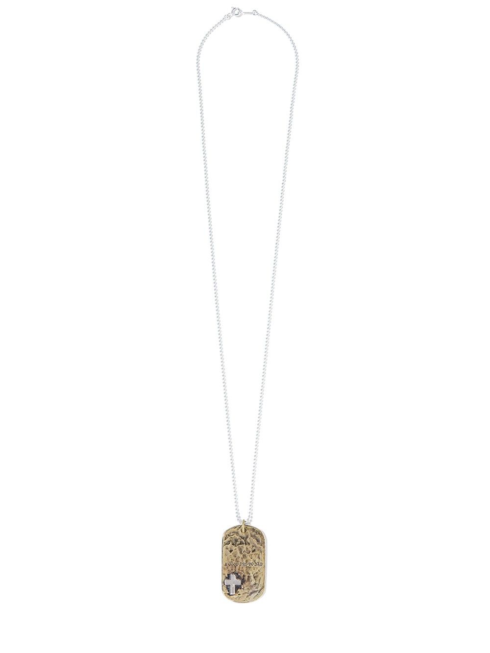 LIFE TAG-BRASS&SILVER925