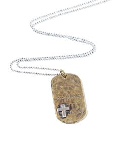 LIFE TAG-BRASS&SILVER925