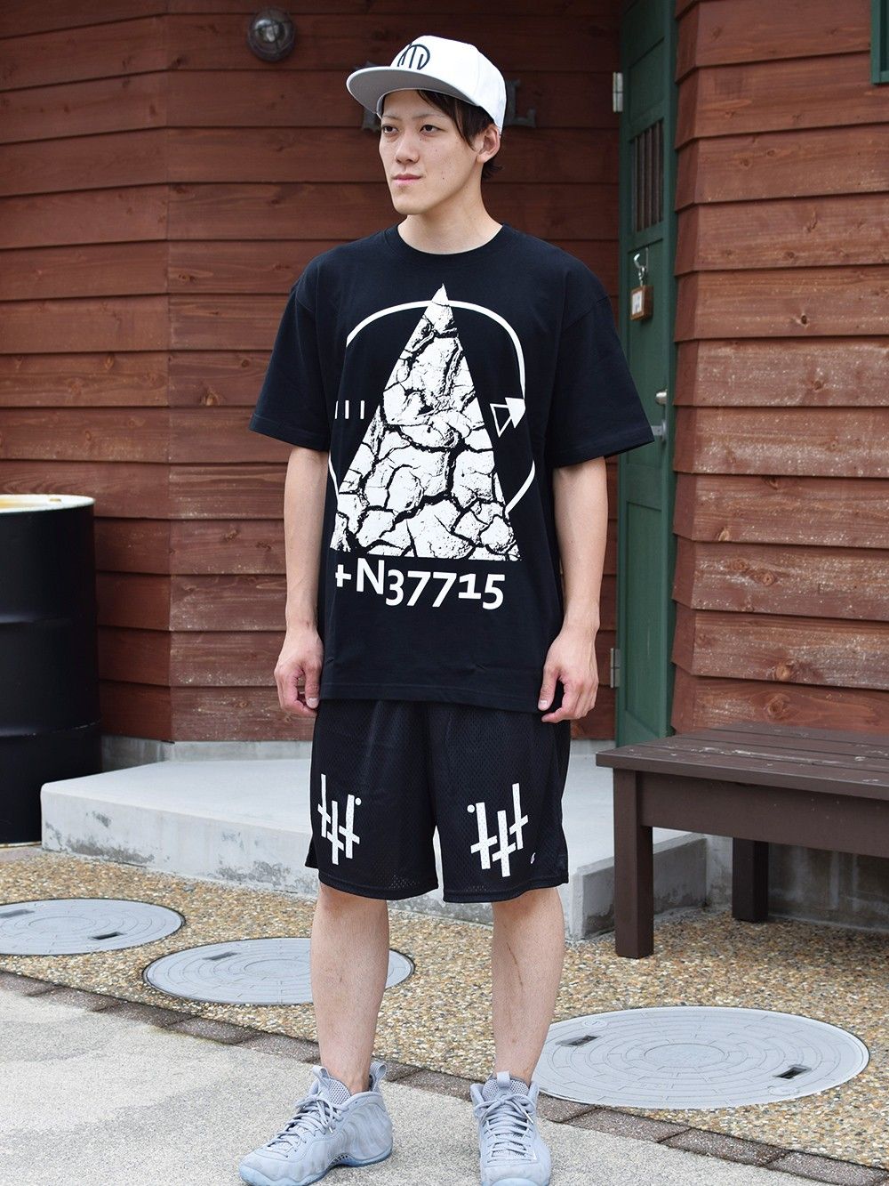 -REVERSECROSS- MeshShorts