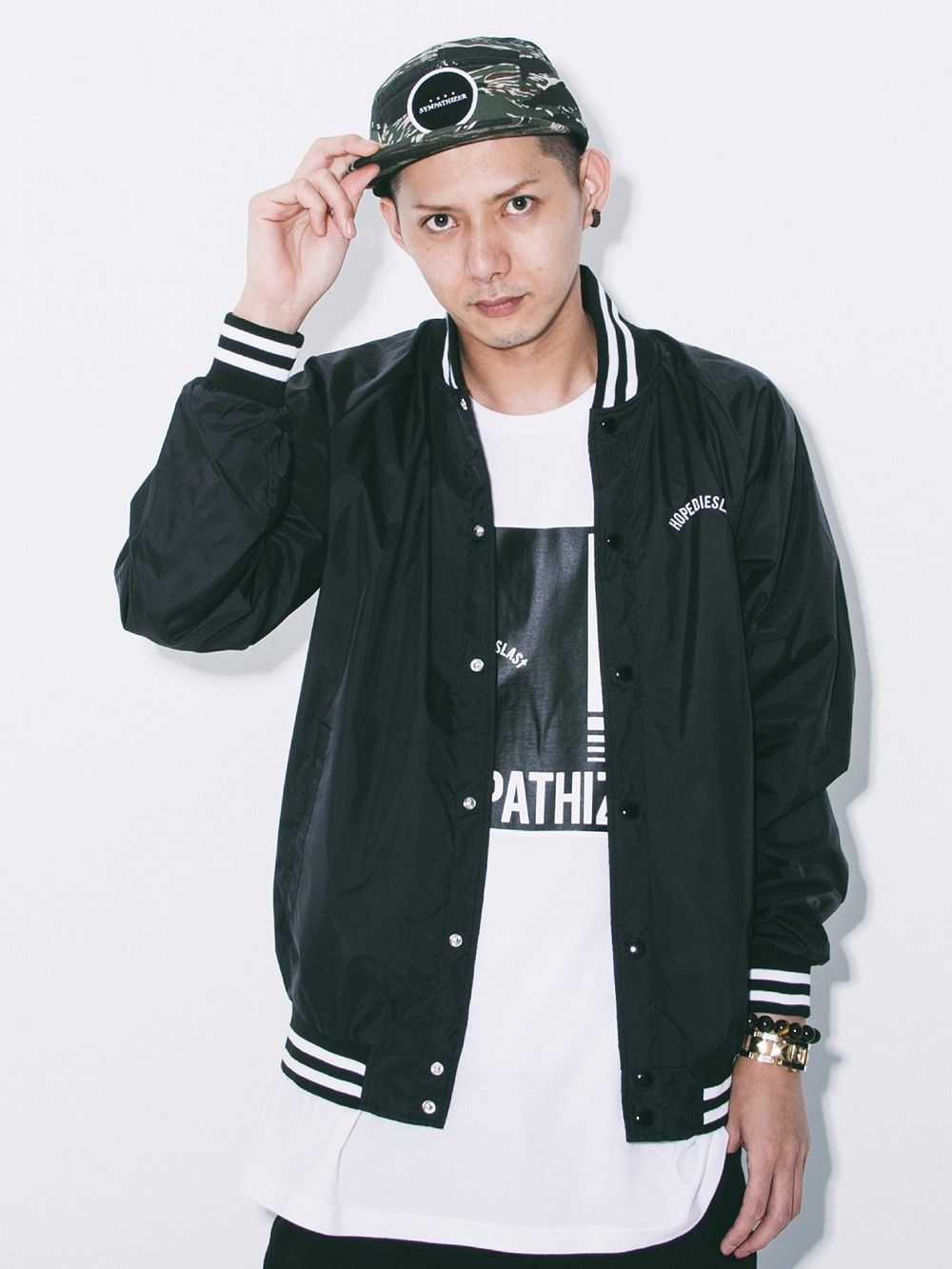 -ELEMENT- NYLON VARSITY JKT