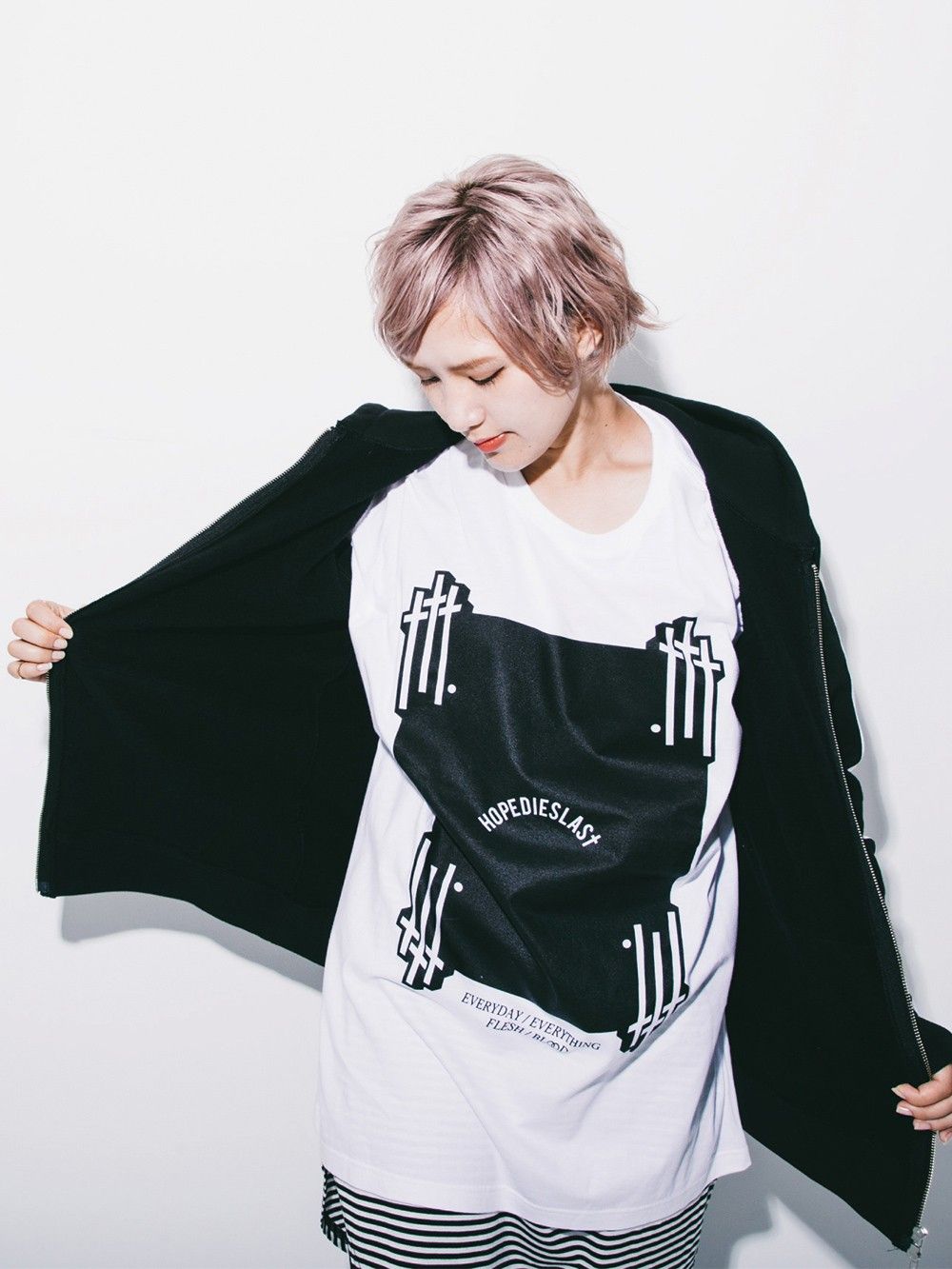 -F/B-ZIP HOODIE