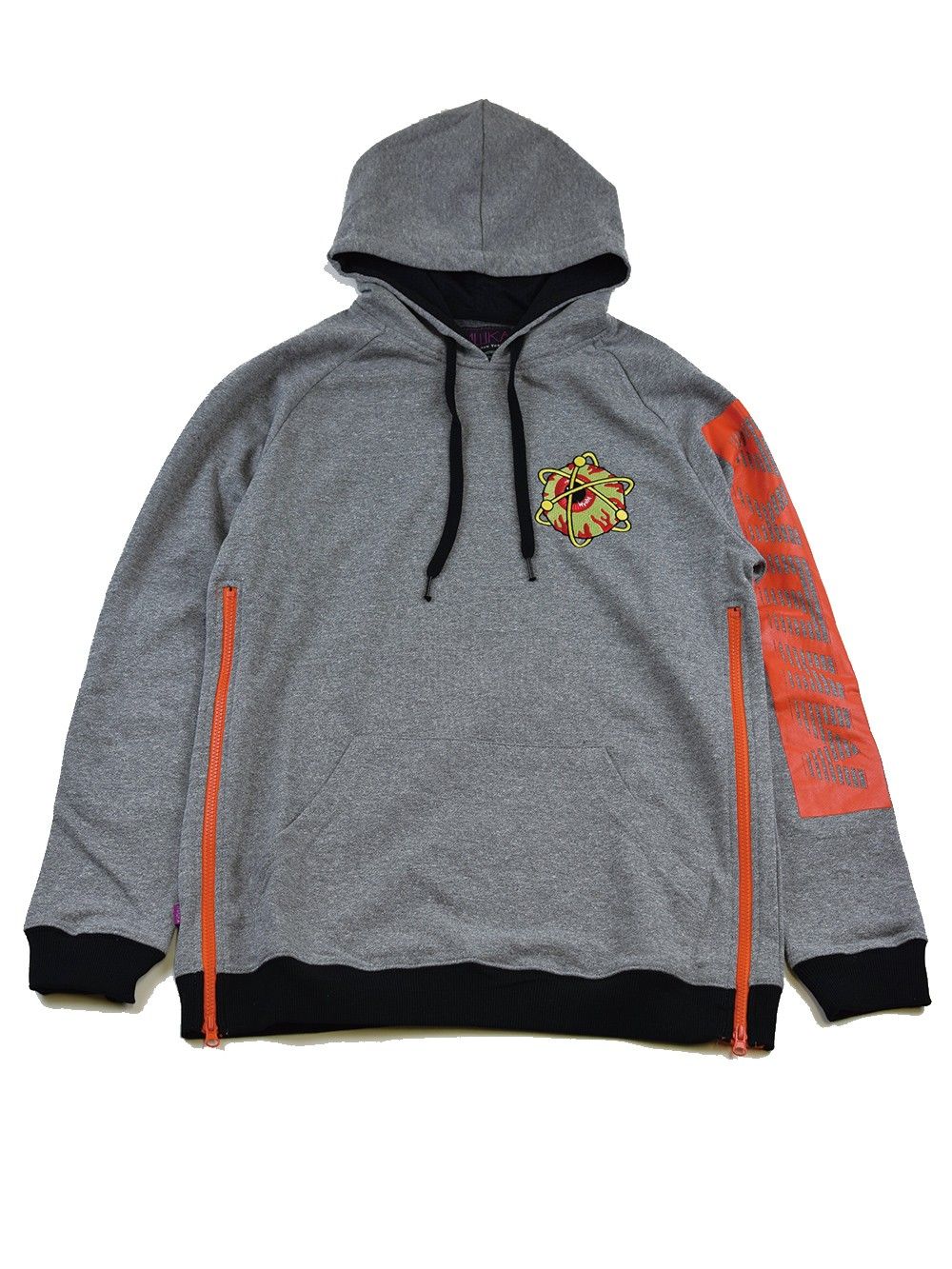 Double Zip Pullover Hoodie
