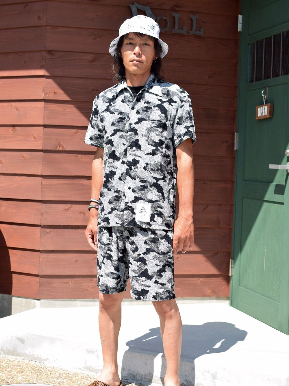 PILE CAMO setup SHIRT