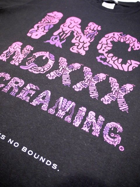 NOXXX BOX-logo T-shirts /ZOM GRAPE