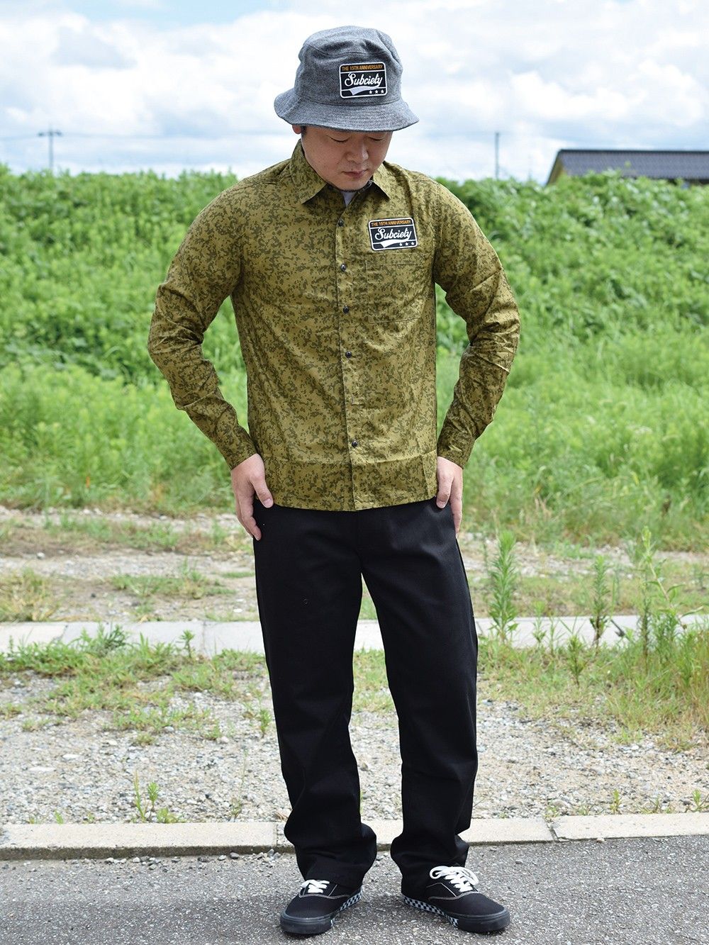 EMBLEM SHIRT L/S
