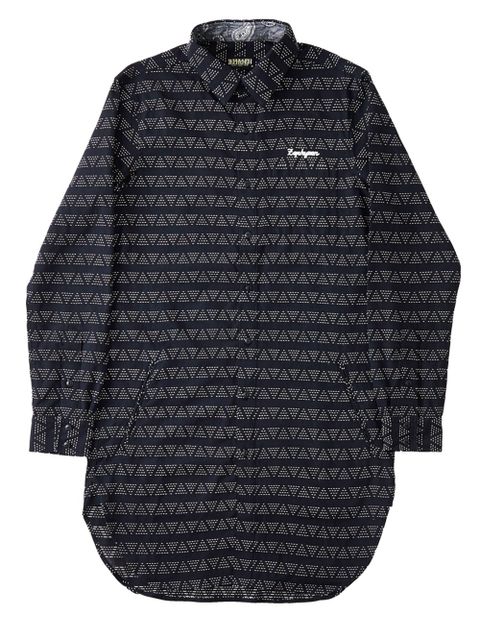 NEEDLE WORK LONG SHIRT