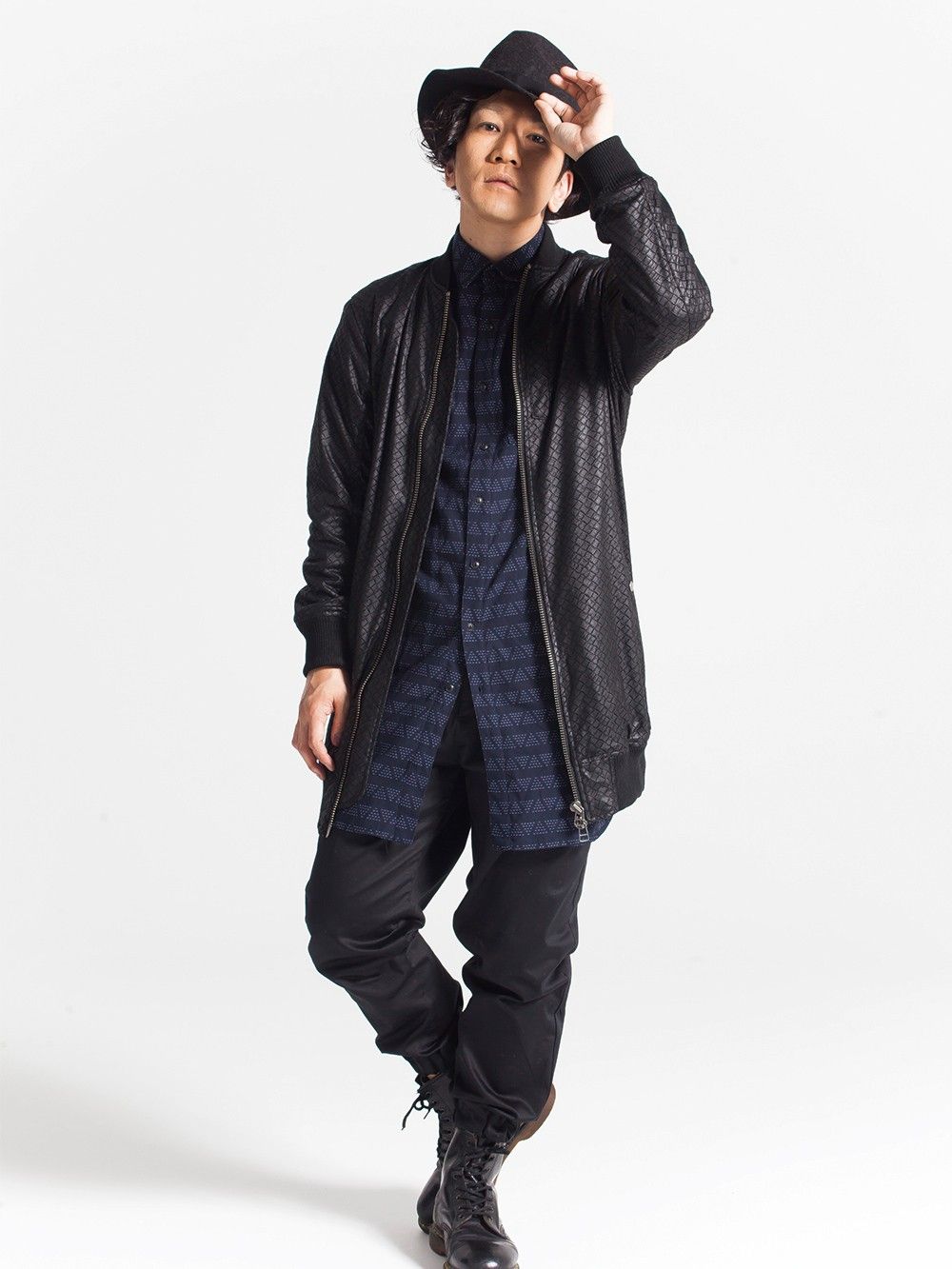 ZEPHYREN - NEEDLE WORK LONG SHIRT | DOLL