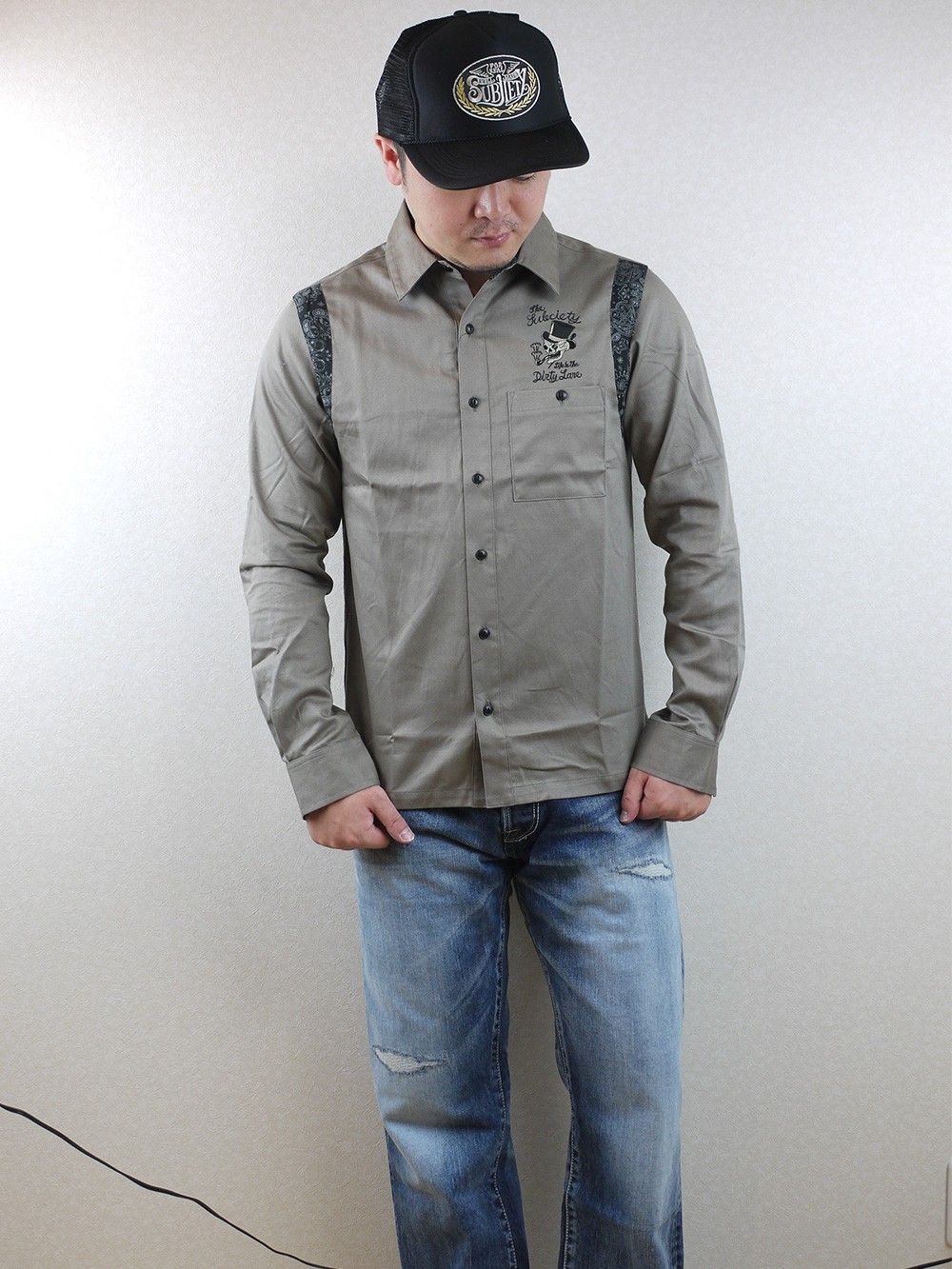 WORK SHIRT L/S -Life in the Dirty Lane-