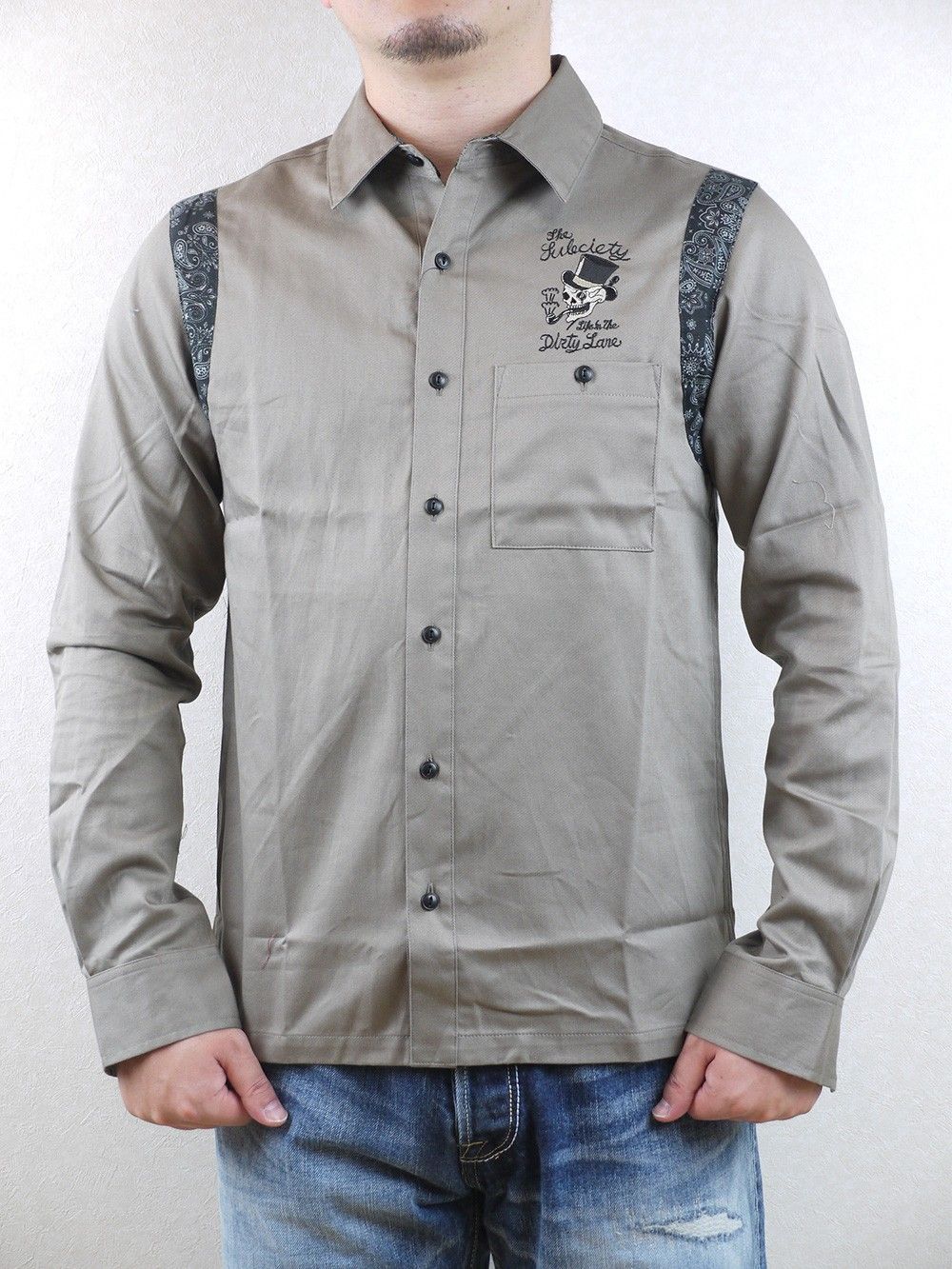 WORK SHIRT L/S -Life in the Dirty Lane-