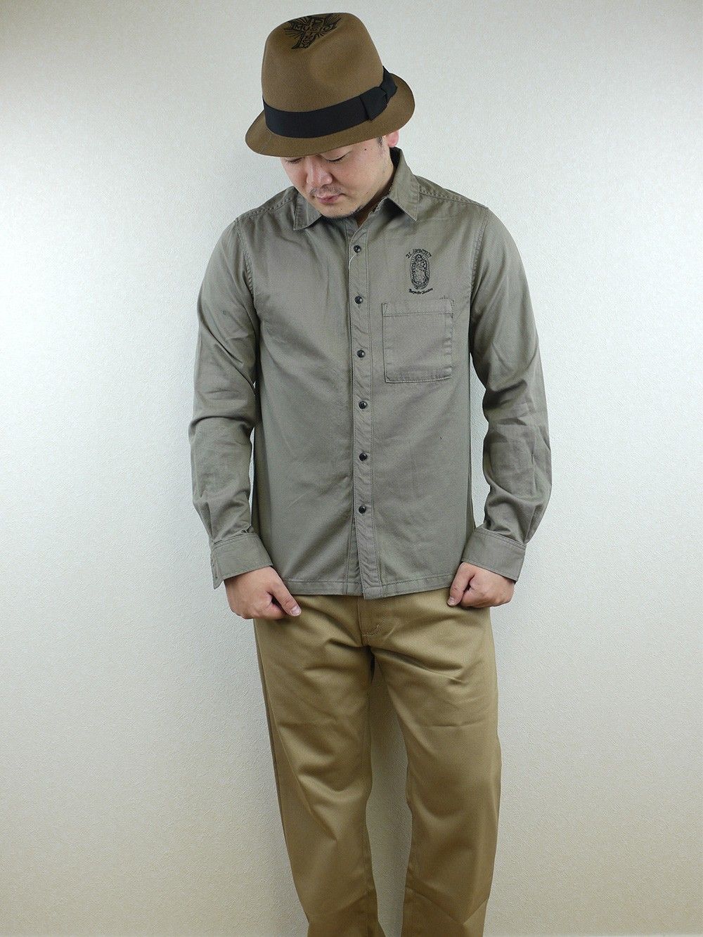 EMBROIDERY SHIRTS L/S