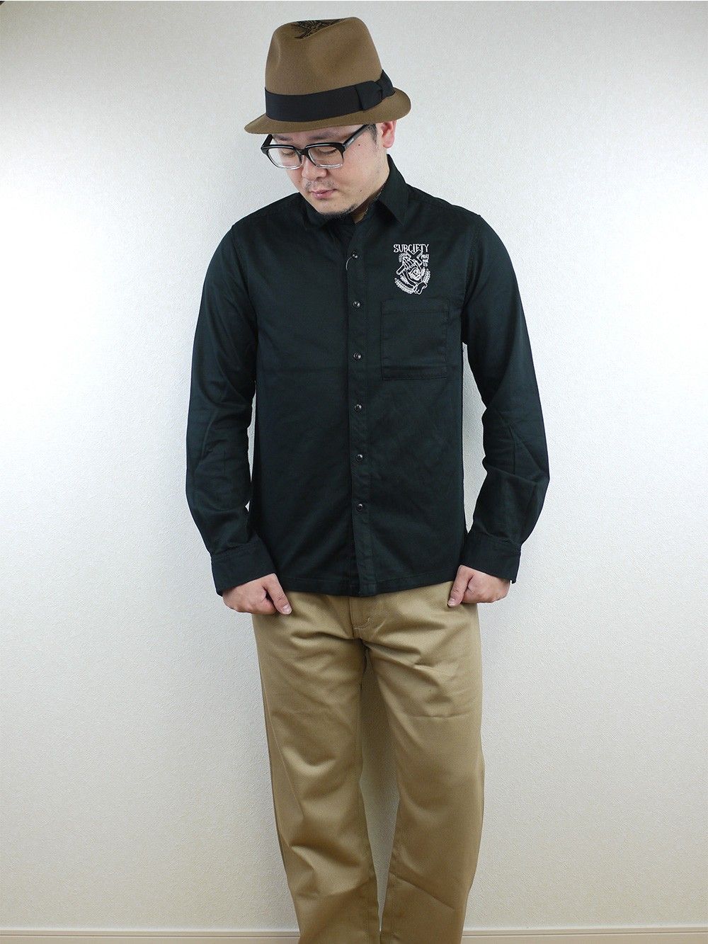 EMBROIDERY SHIRTS L/S