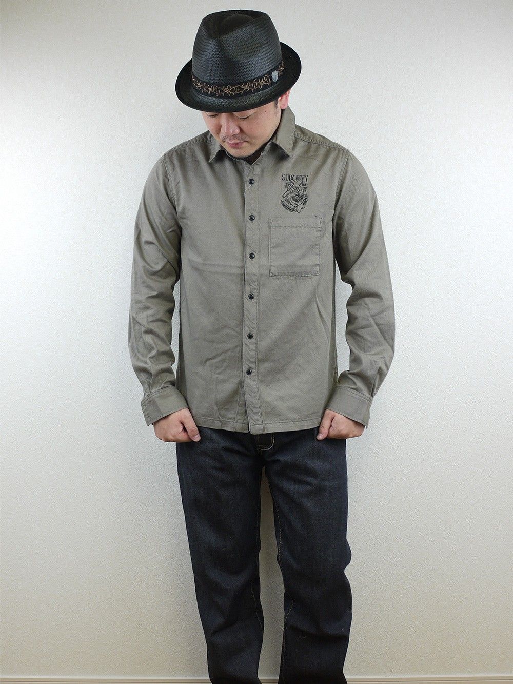 EMBROIDERY SHIRTS L/S