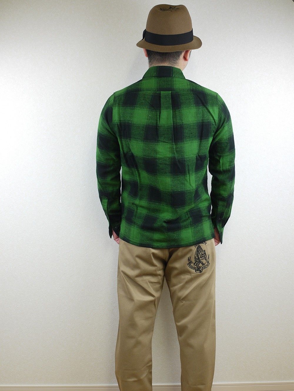 CHECK SHIRT L/S -ConductorⅡ-