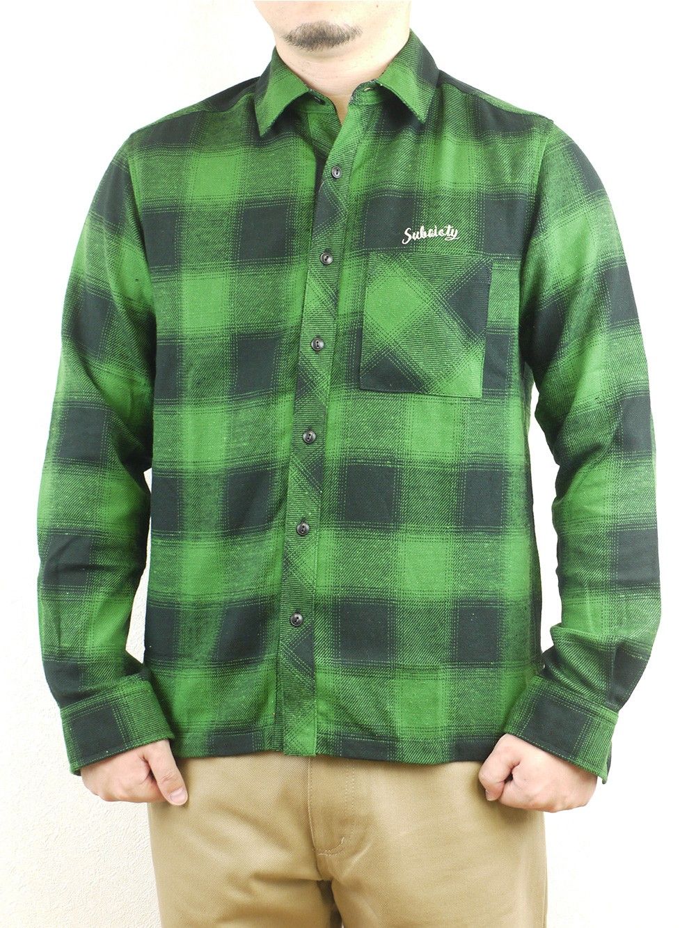 CHECK SHIRT L/S -ConductorⅡ-