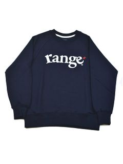 range logo raglan crew sweat