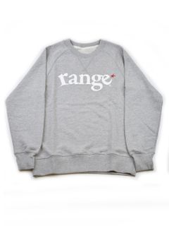 range logo raglan crew sweat