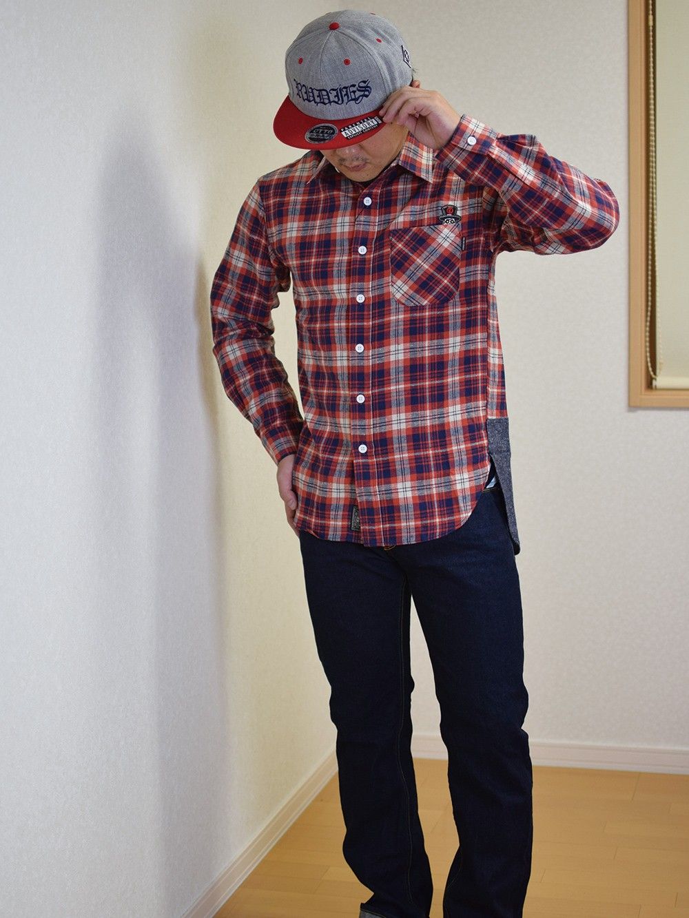 SWITCHING CHECK SHIRT
